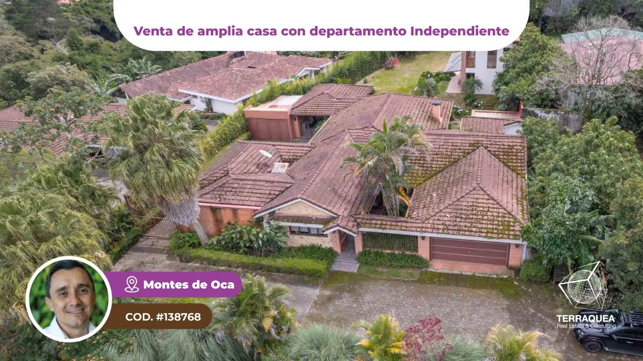 Casa en venta San Rafael Montes de Oca, Amplio Lote de 1.150 m², Cerca del Cristo de Sabanilla