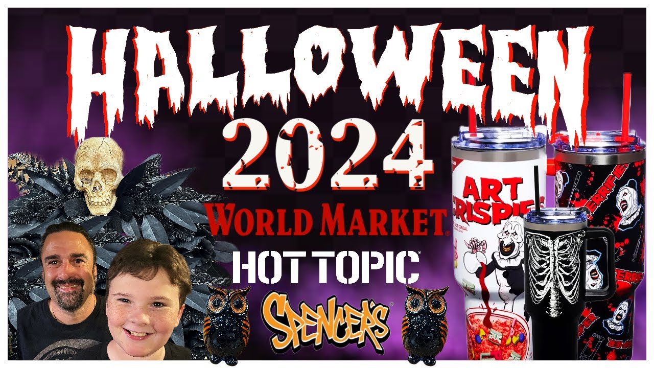 World Market Spencer’s & Hot Topic Halloween 2024 New Decor Shopping Walkthrough! Code Orange!