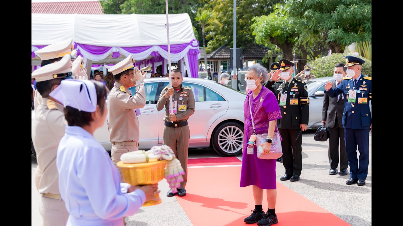 โรงพยาบาลนาโพธิ์ รับเสด็จกรมสมเด็จพระเทพฯ 5 พ.ย.67