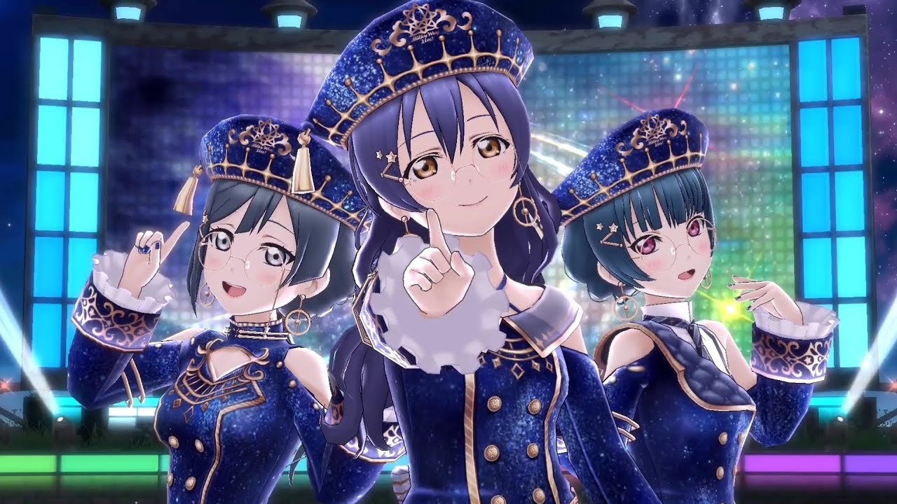 Umi, Yoshiko, Setsuna 'GALAXY HidE and SeeK' [SIFAS MV] | Star Seeker Set