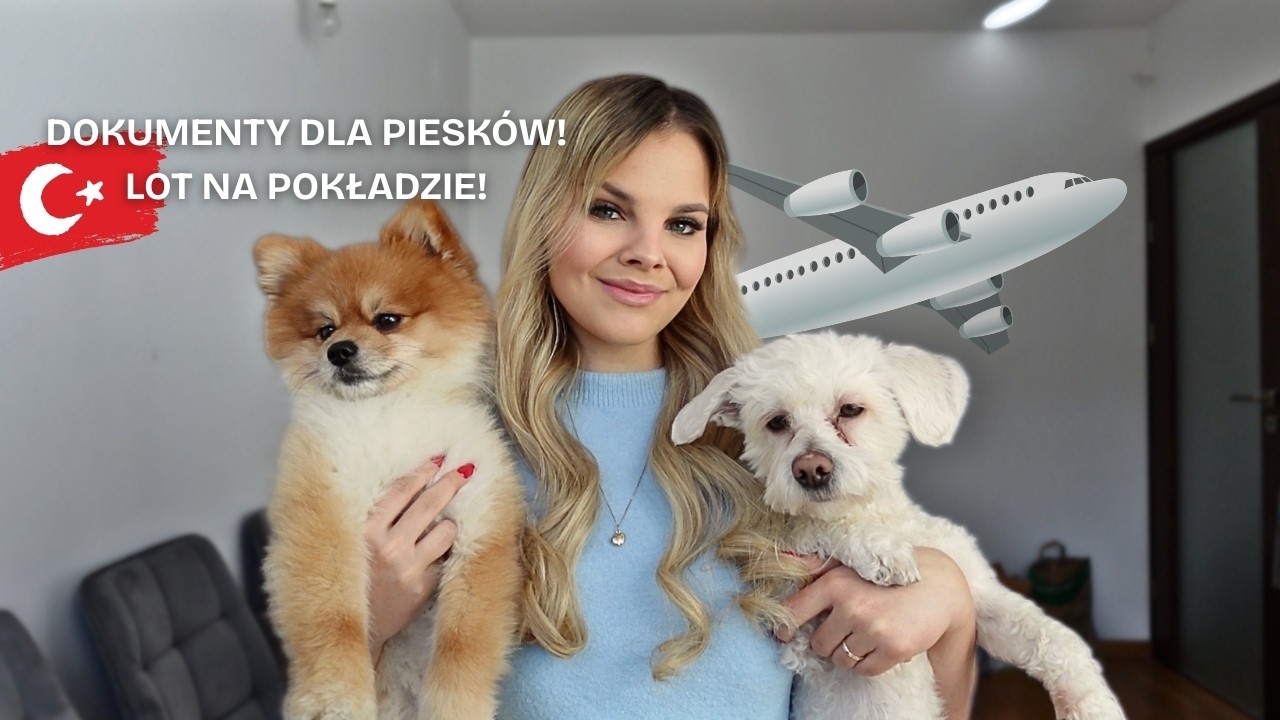 JAK PRZYWIOZŁAM PIESKI SPOZA UE DO POLSKI?! ✈️ Dokumenty, lot i koszt podróży! 🐶 | Julia
