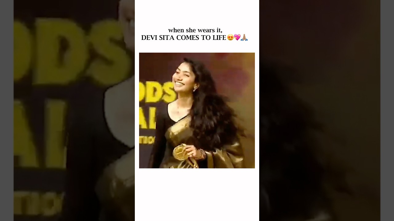 Sai Pallavi - The Ideal Sita! 🙏🏽