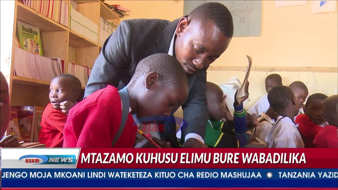 Mtazamo kuhusu elimu bure wabadilika