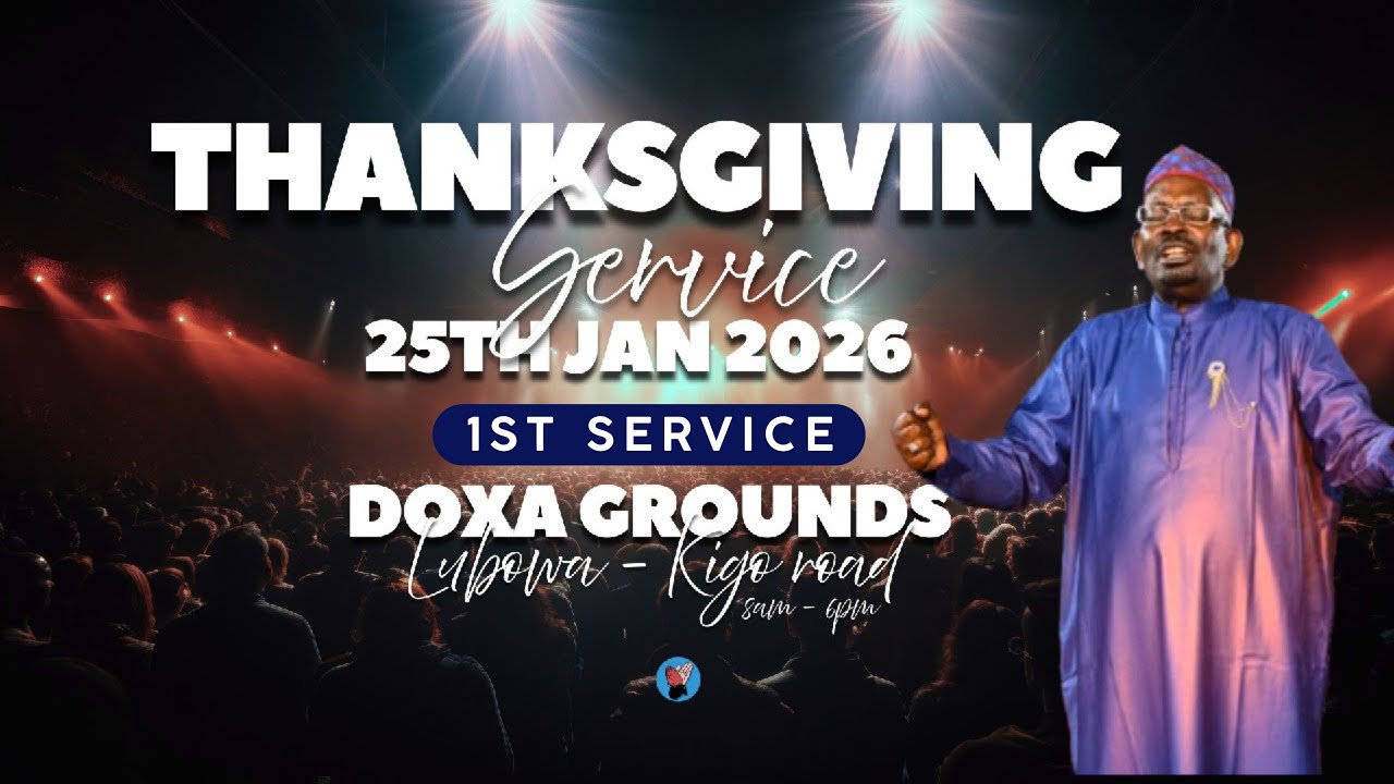 ThanksGiving Service | Doxa Grounds | 25 01 2026