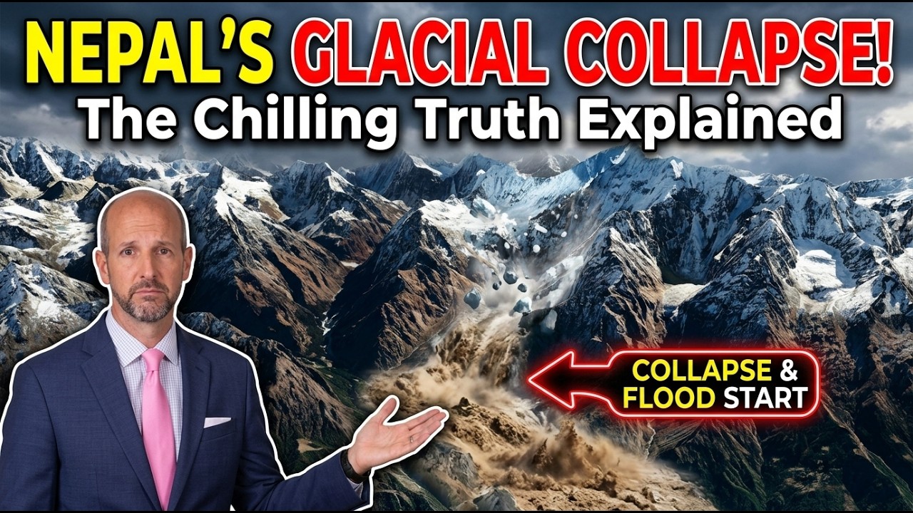 Nepal&rsquo;s 17,000ft Glacial Collapse & Flood Breakdown | Chief Meteorologist Explains