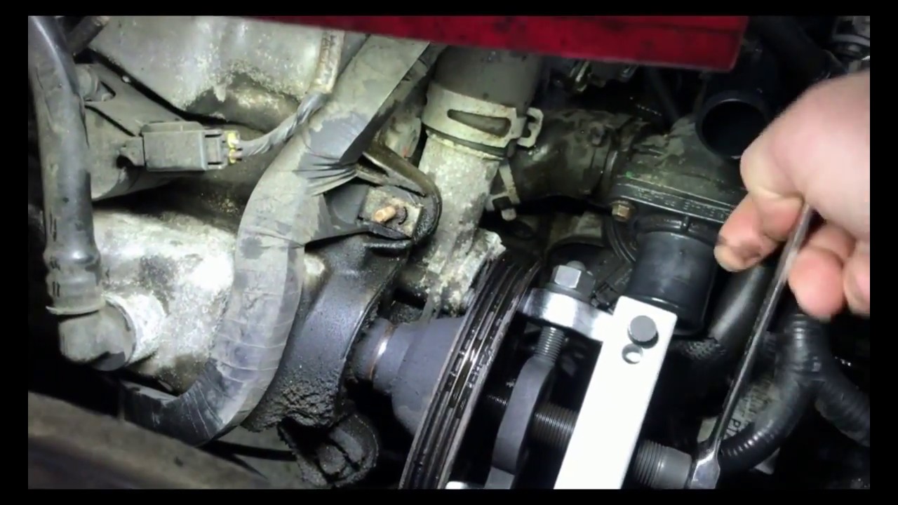 Замена водяного насоса Ford Escape и Ford Fusion 3.0L