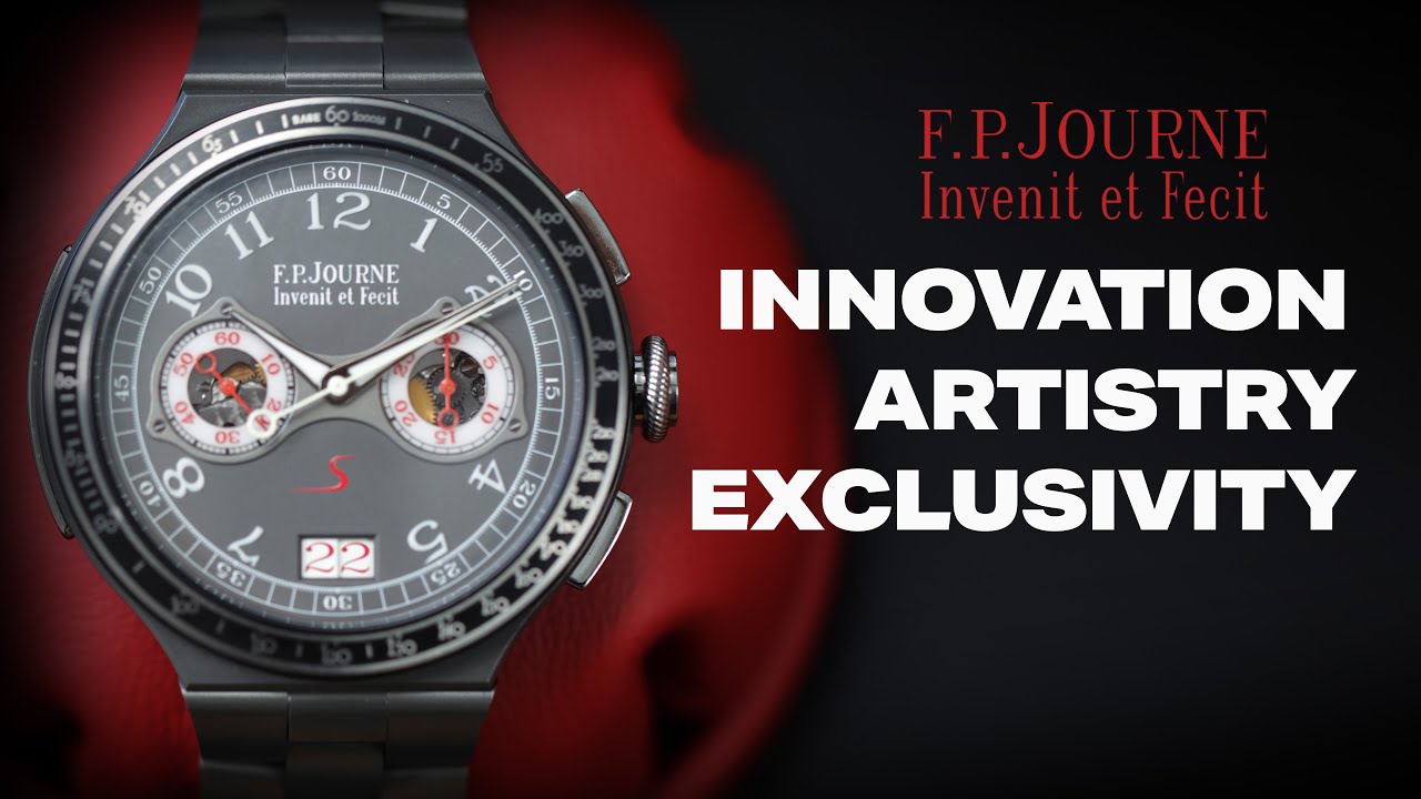 HAVE YOU EVER SEEN THIS WATCH?! The FP Journe LineSport Chronograph | Watch Review