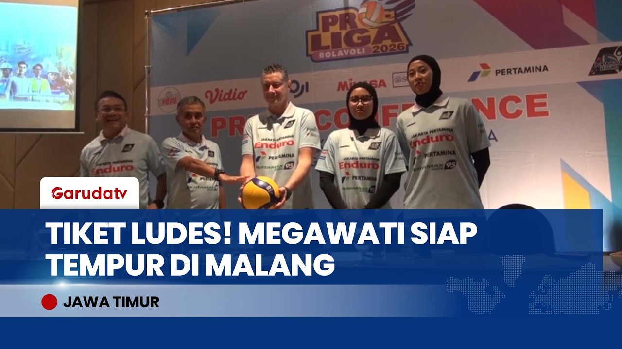 MALANG BERGETAR! Jakarta Pertamina Enduro Siap Tempur, Megawati Hangestri 'Megatron' Siap Menggila!