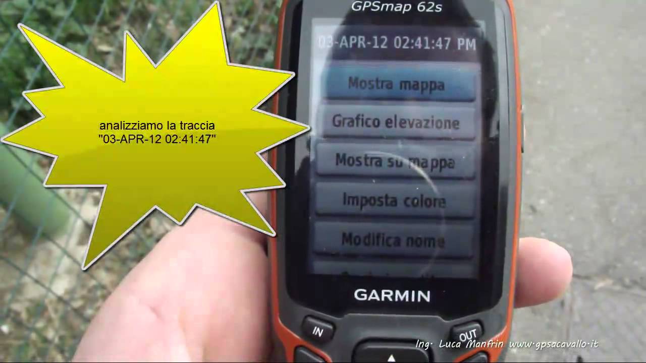 Garmin GPSmap 62s tutorial guida all utilizzo how to