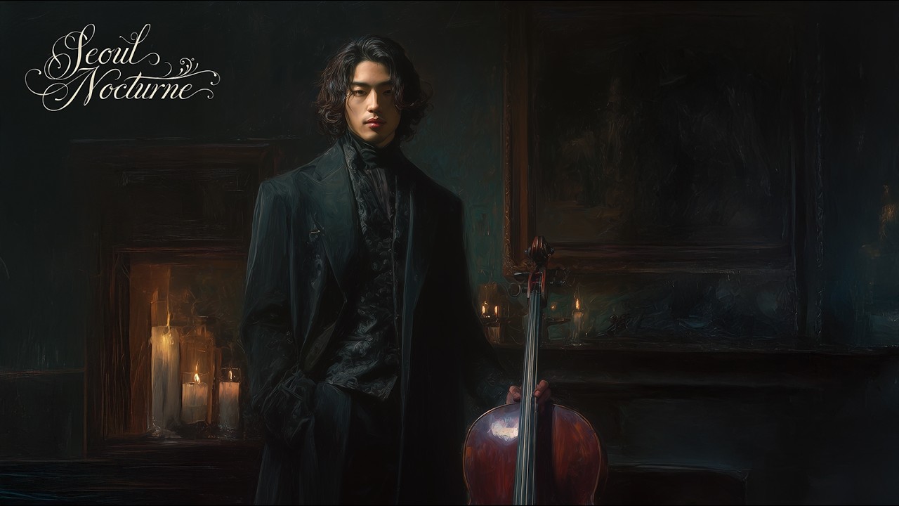A Cello Waits in Shadow 🌙 Dark Romantic Cello & Piano | Cinematic Nocturnes for Midnight Stillness