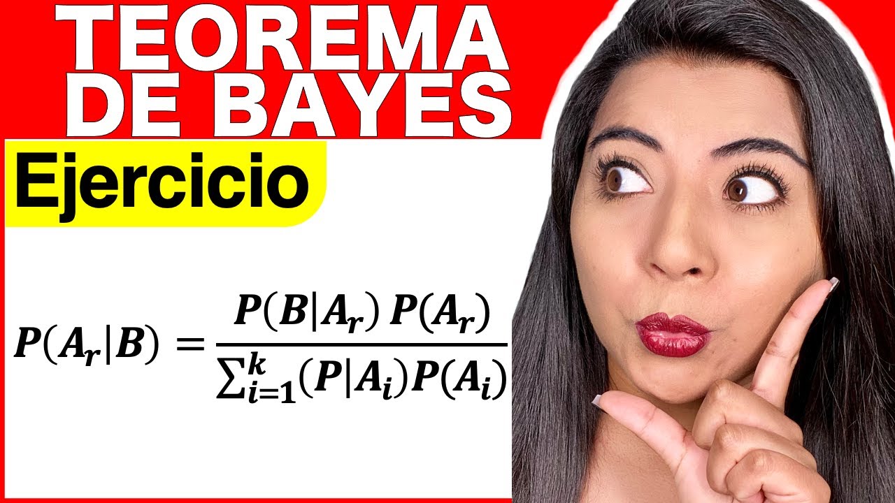 TEOREMA DE BAYES (EXPLICACIÓN COMPLETA CON EJERCICIO)