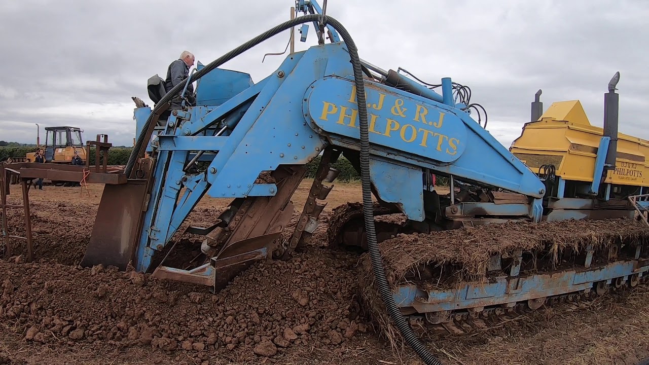 Unleashing Agricultural Abundance: The Land Drainage machine an old Revolution
