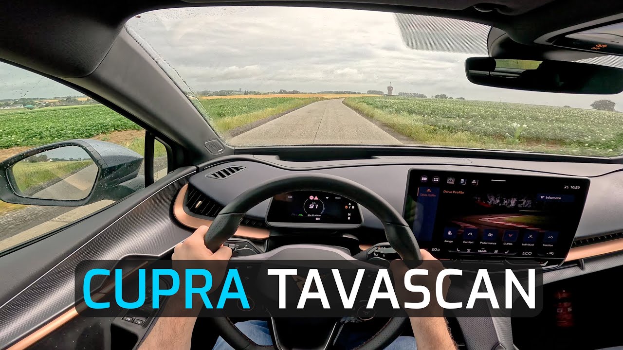 CUPRA TAVASCAN VZ ADRENALINE 340 HP POV TEST DRIVE