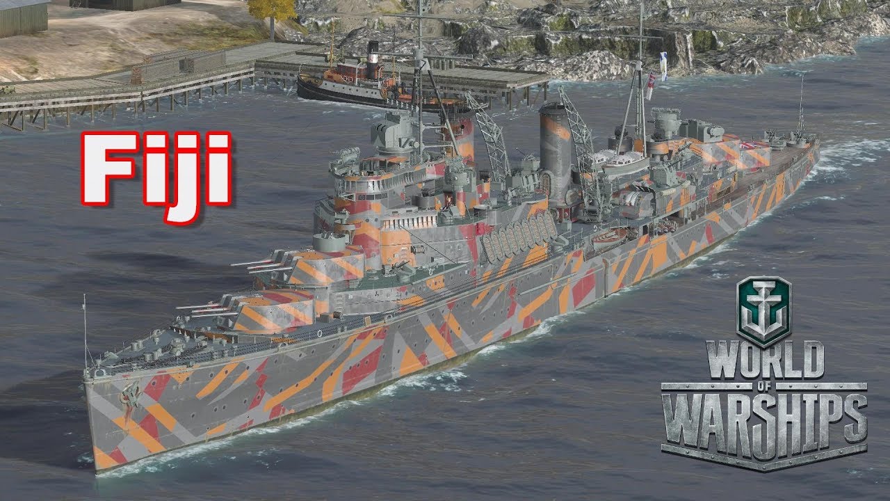 World of Warships: Fiji Carries Hard