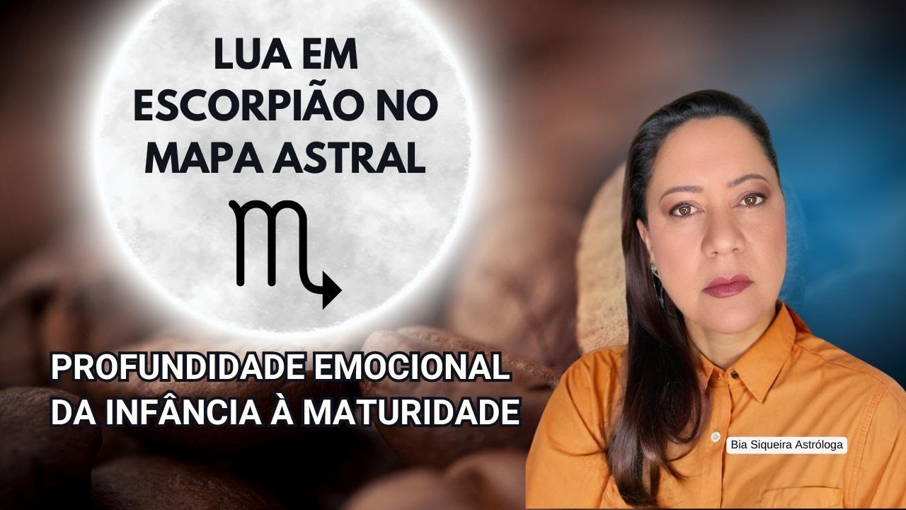 🌙LUA EM ESCORPIÃO NO MAPA NATAL