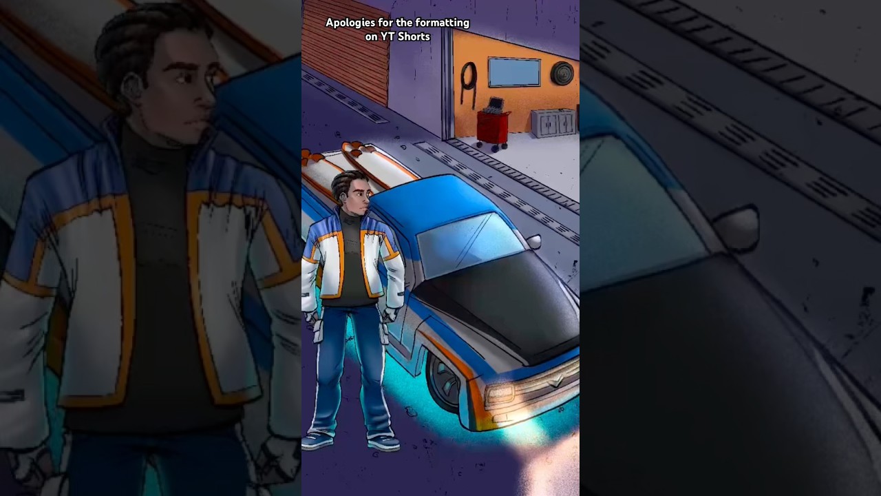 Рисую Алека Вуда для нового комикса Hot Wheels Lost Years! #hotwheels #comic