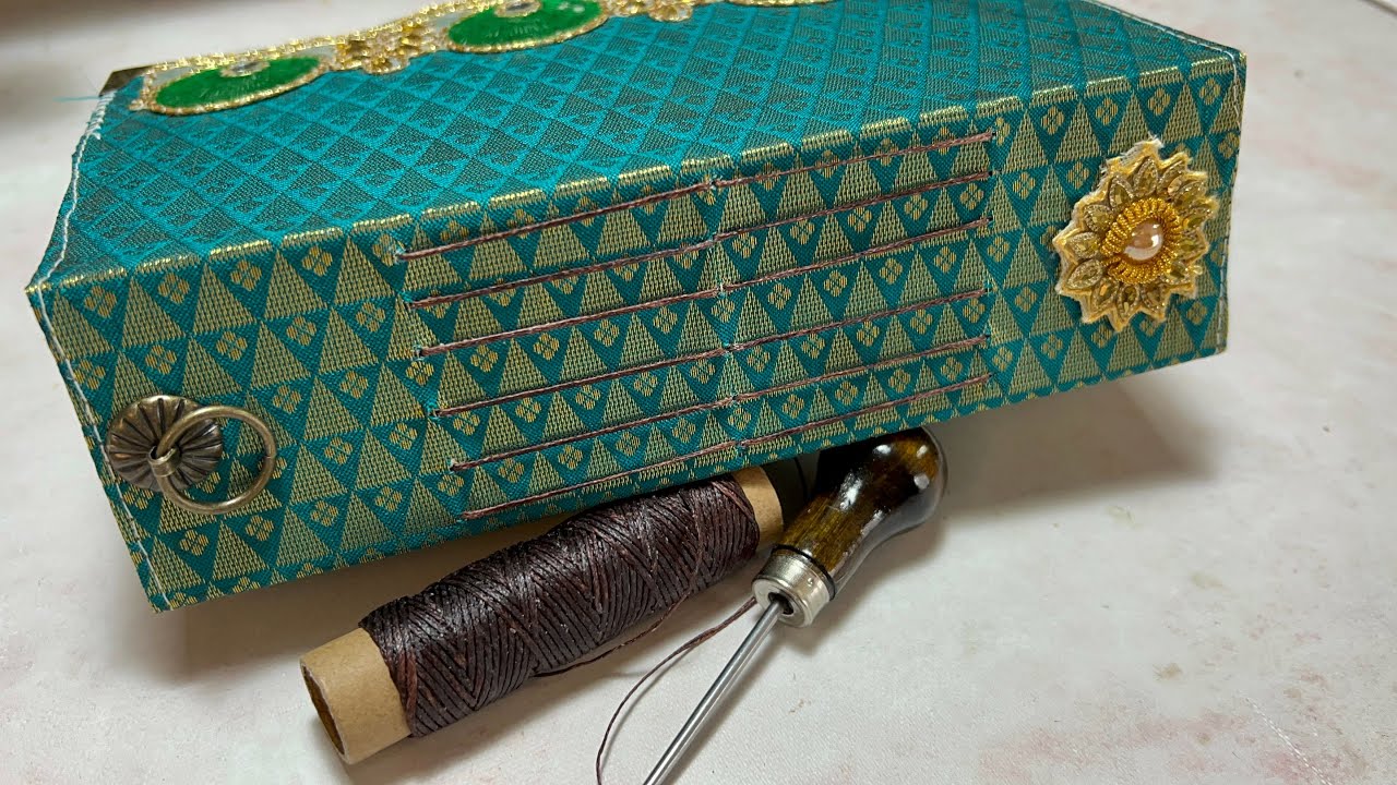 Simple binding anyone can do /  boho journal // part 4