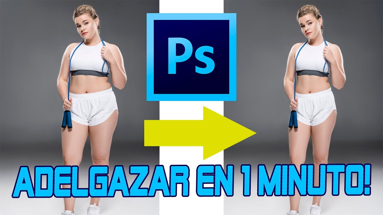 Adelgazar con Photoshop en menos de 1 minuto