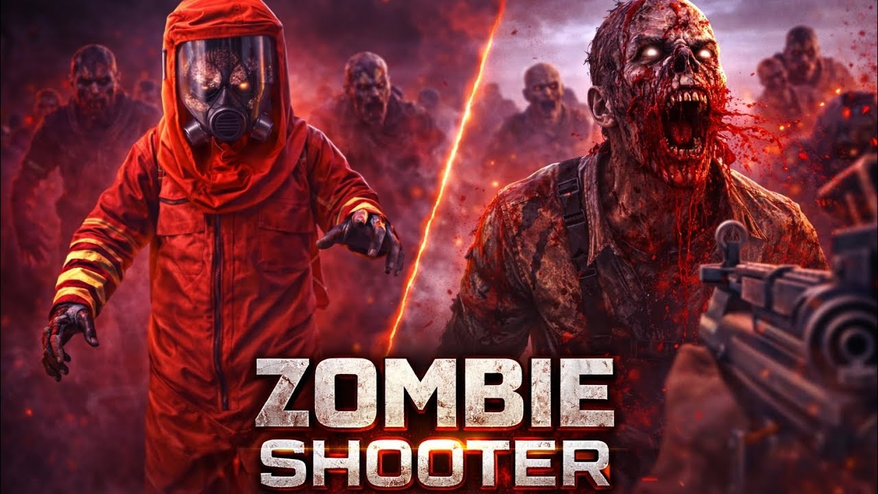 Red Hazmat Zombie Boss Fight 😱 | Blood Spitting Monster Attack | Dead Trigger 2 Gameplay #1