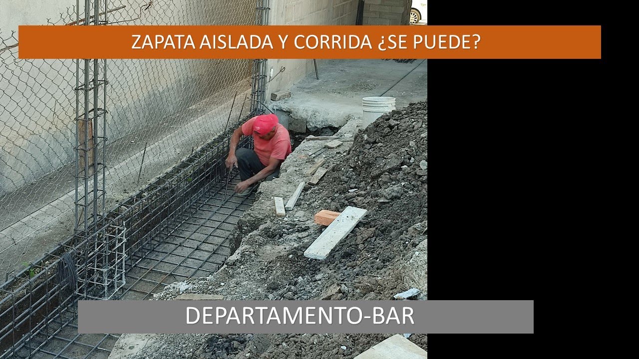 ZAPATA CORRIDA Y ¿ AISLADA SE PUEDE ? DEPARTAMENTO-BAR-CAFE