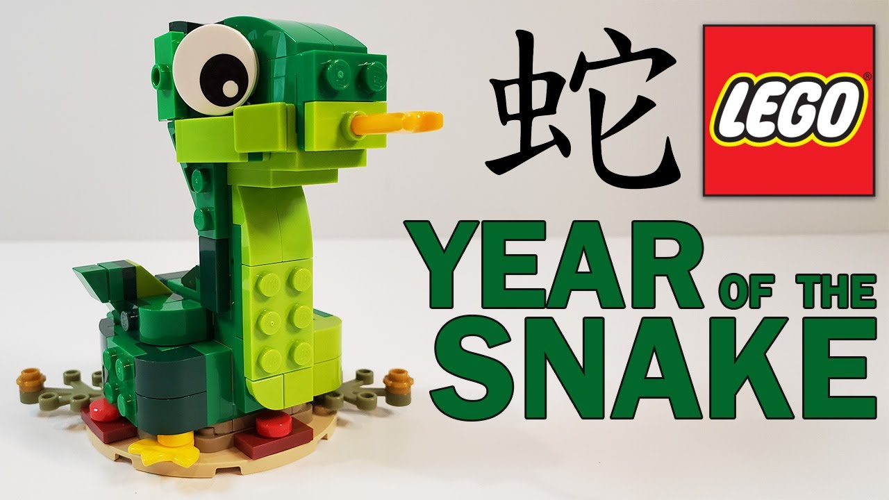 LEGO Seasonal Review: Year of the Snake (2025 GWP 40707) Chinese New Year!