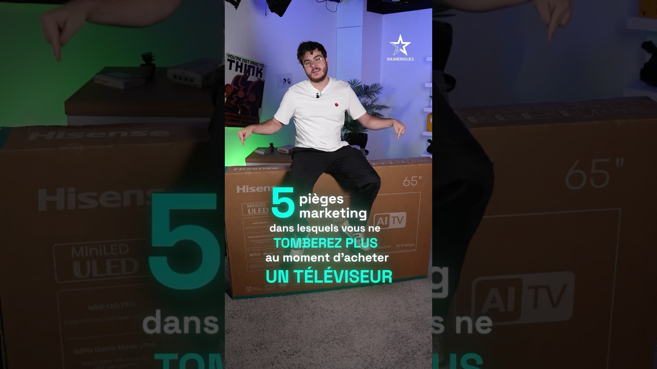 📺 On d&eacute;joue les pi&egrave;ges marketing des t&eacute;l&eacute;viseurs ! #8k #qled #oled