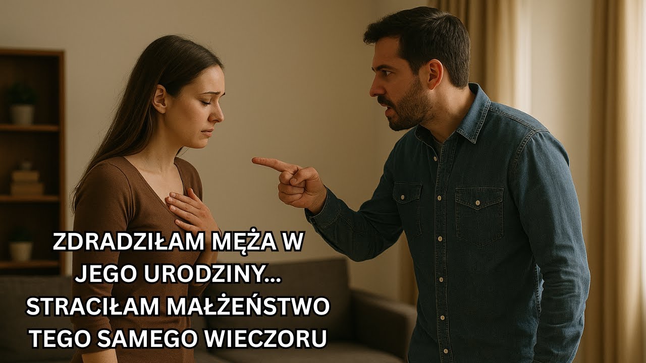 Zdradziłam w urodziny męża — wrócił wcześniej i zakończył nasze małżeństwo w jednej chwili