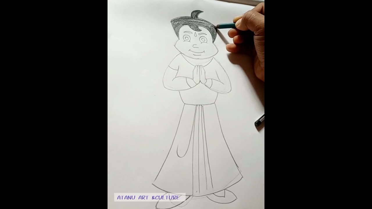 ছোটা ভিম 😎😎 ATANU ART 🎨 & CULTURE