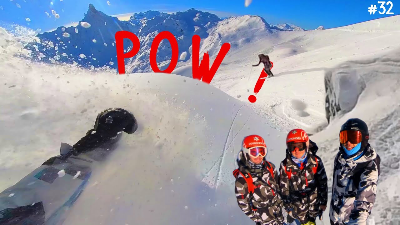 DE LA POW ! - ski freeride courchevel - MF#32
