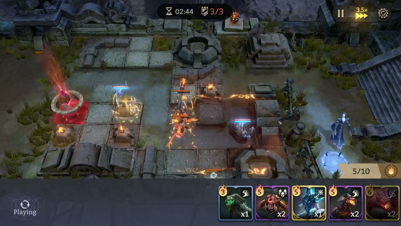 Frozen Cleric + Correct Timing = Free Win  : WoR GvG