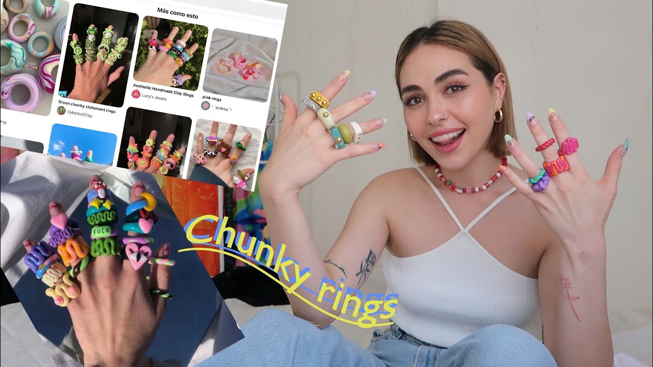 Chunky Rings y accesorios COOL ✨