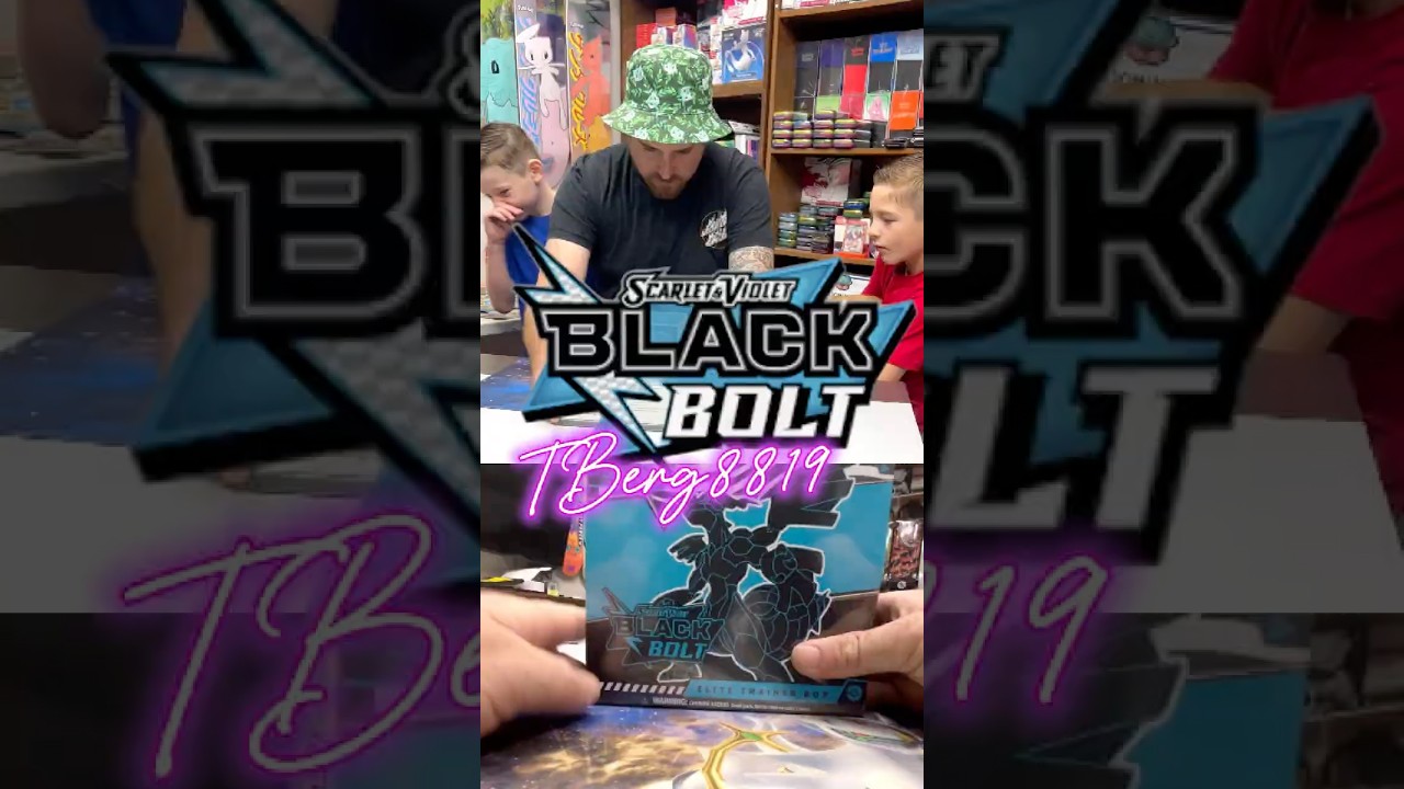 BLACK BOLT ETB Pack Battle with My Boys! 🔥 Who Got the Best Hit?
