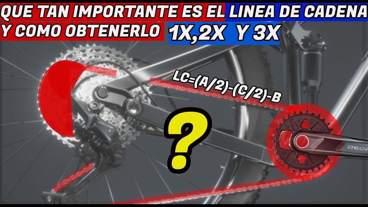 LINEA DE CADENA TRANSMISIONES 1X 2X Y 3X ,POR QUE ES IMPORTANTE?