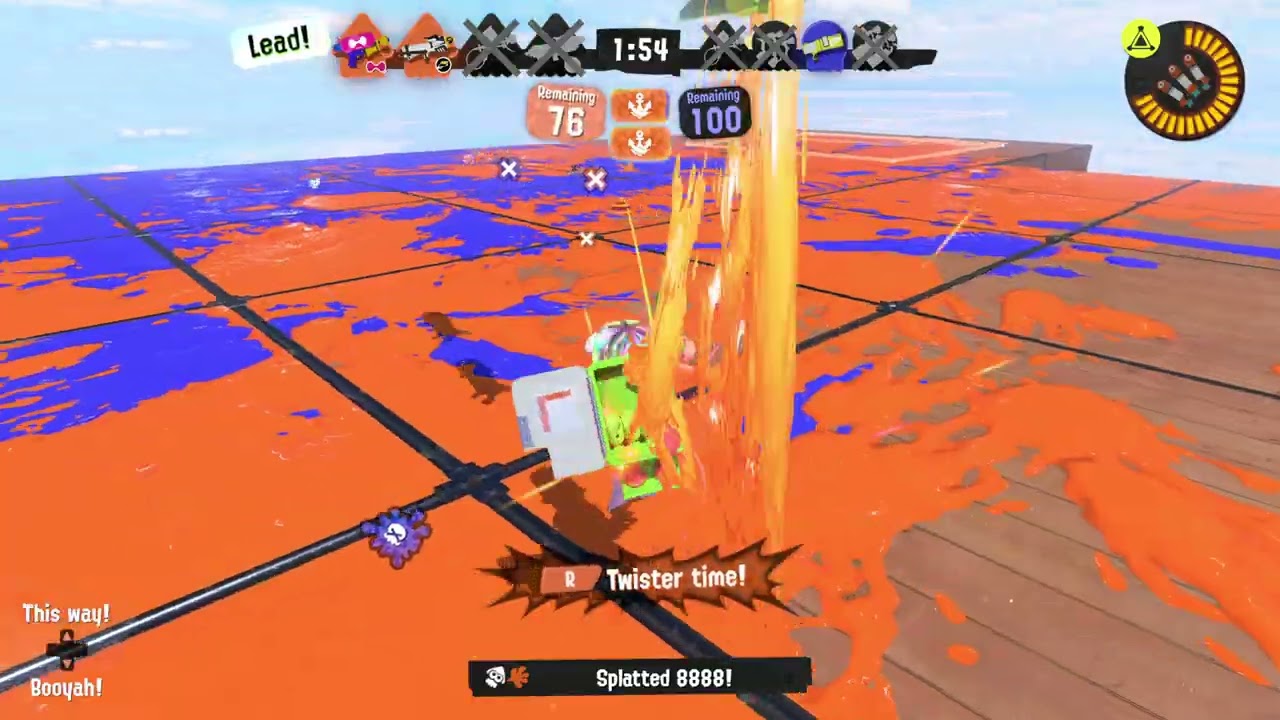 [Splatoon 3] Splat Zones on Test map [11.0.0].