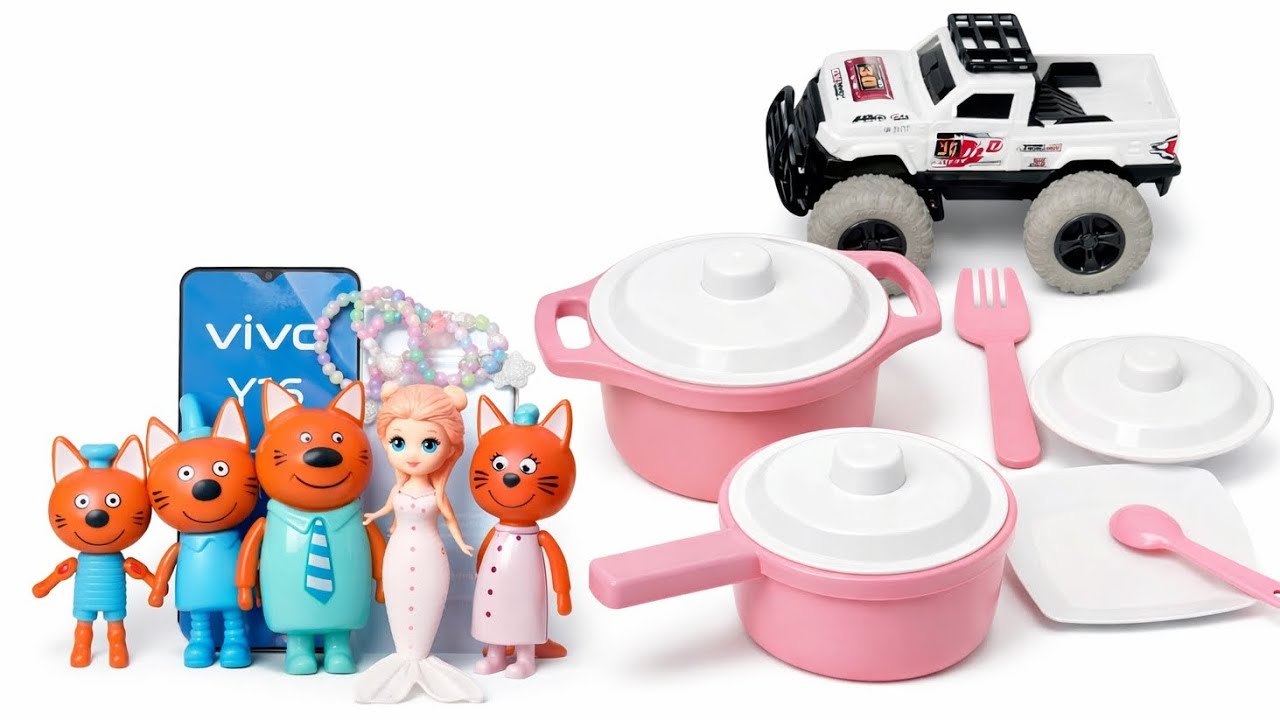 Fond kids Toy! Ladubug Lag Surprise&Toy Kitchen  Play🎁