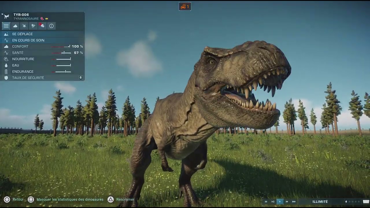 (Nouveau décore !) Rexy VS Indominus rex