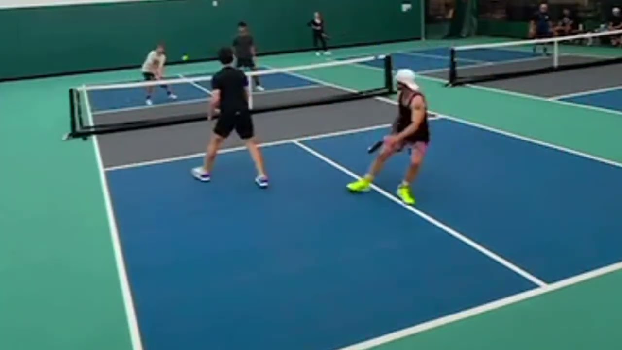 5.0 rec pickleball: the MOST INSANE GAME Jon Morales/Connor DuVally v Matt Rumack/Brian Peck
