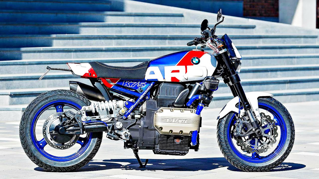 😎 Мотоцикл BMW K75 - Кастом 👍!