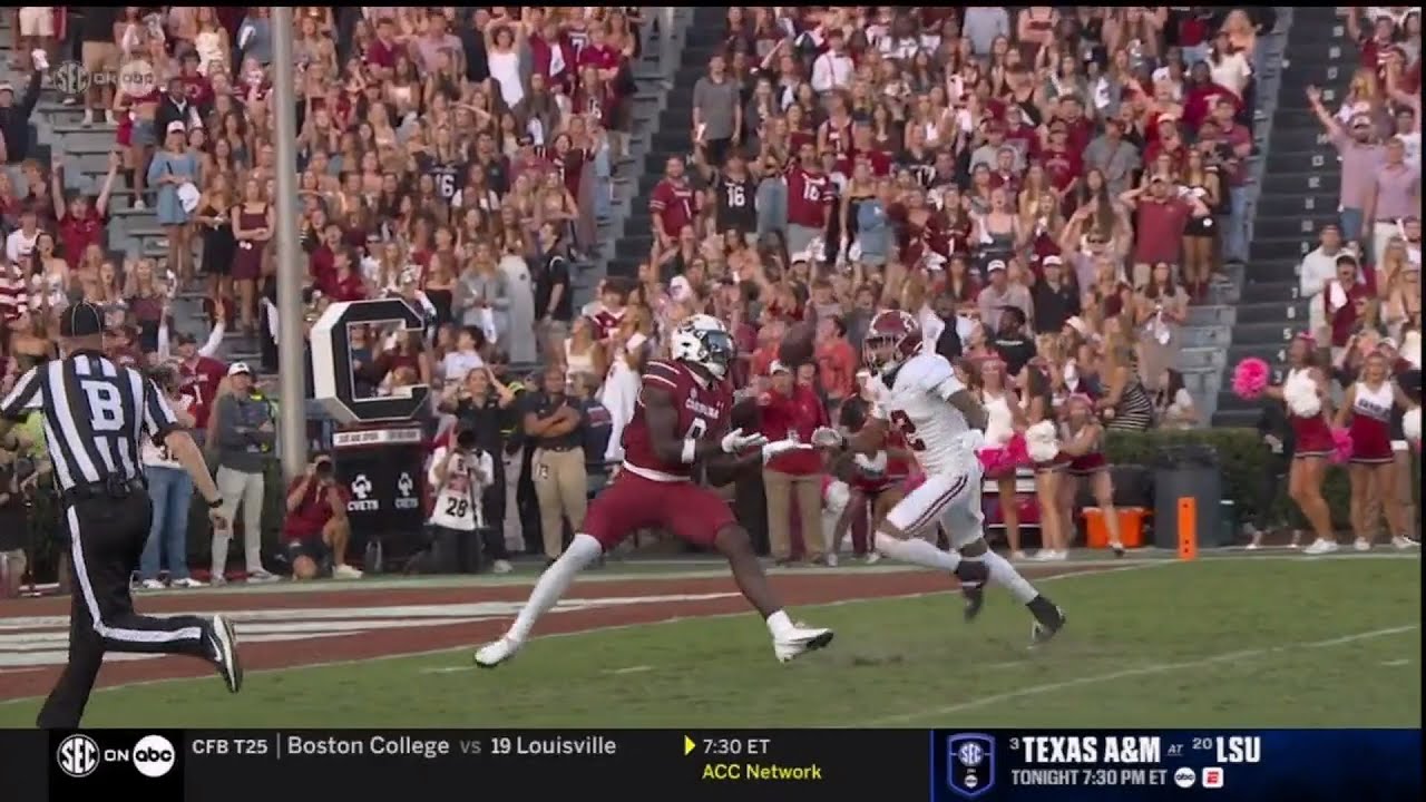 2025 USC vs Alabama - Nyck Harbor 54 Yd Touchdown Reception