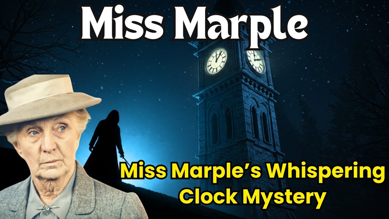 Miss Marple And the Whispering Clock Mystery: The Hands That Ticked to Murder | A Miss Marple Story