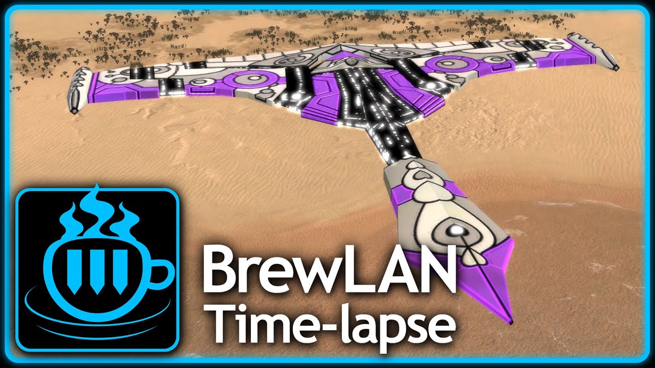 BrewLAN Time-lapse: Aeon T1 Carpet Bomber (x60 speed)