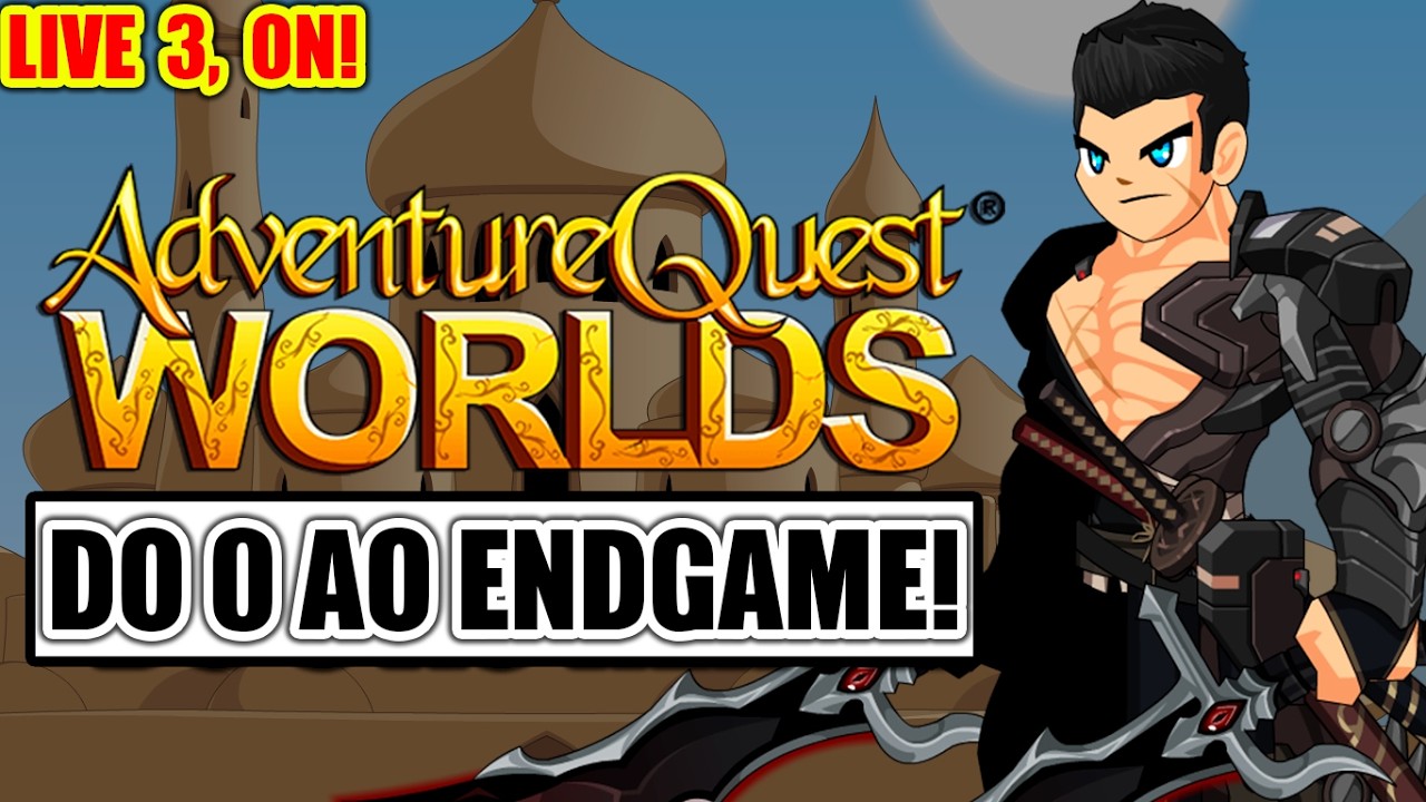 AQW do 0 ao Endgame (Ep 3)! Mais tarde, Ultra Bosses!