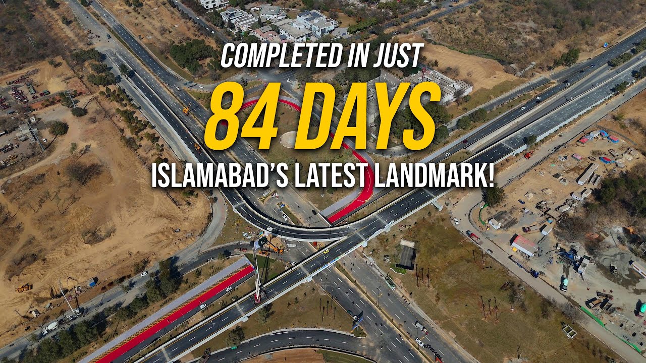 Recep Tayyip Erdoğan Interchange – Islamabad’s Fastest Mega Project Completed in 84 Days! 🚀✨