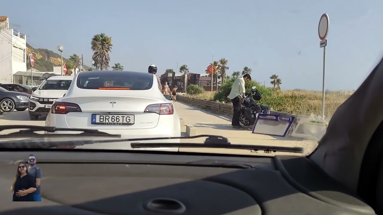 Praia Fonte da Telha - Margem sul 🇵🇹 Portugal 2025