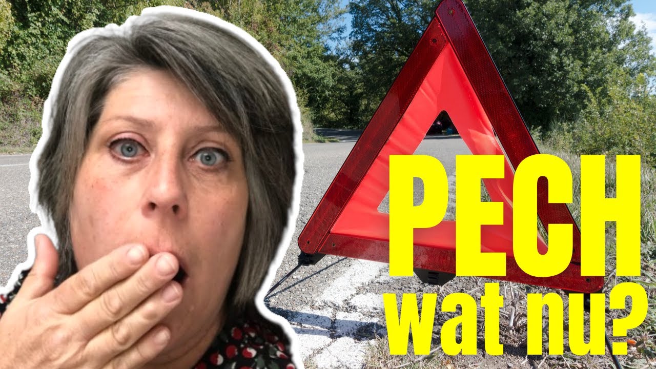 SOLO REIZEN IS SOMS K met P | pech onderweg | solo camper Italië