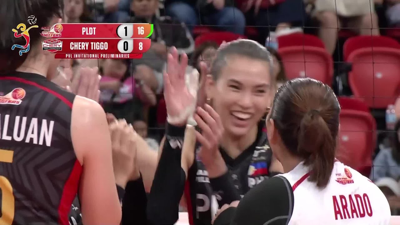 De Leon SHOWS STEADY OFFENSE for PLDT vs. Chery Tiggo in Set 2 | 2025 PVL Invitational