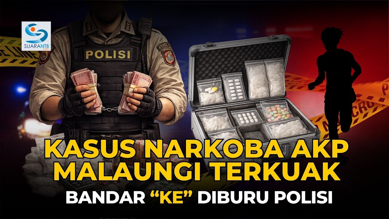 Kasus Narkoba AKP Malaungi Terkuak, Bandar KE Masih Diburu Polisi