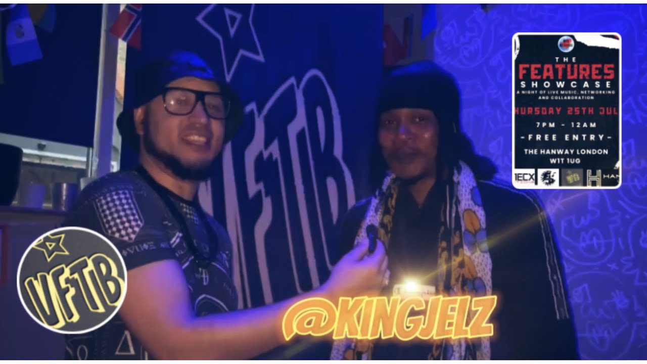 We caught up with King Jelz at the FEATURES SHOWCASE here&rsquo;s what he had to say!!