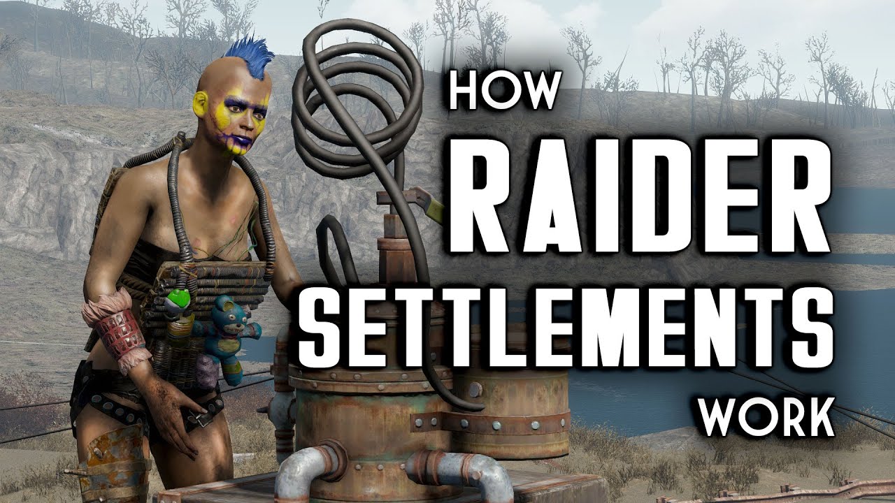 How Raider Settlements Work - Raider Gang Outpost Tutorial