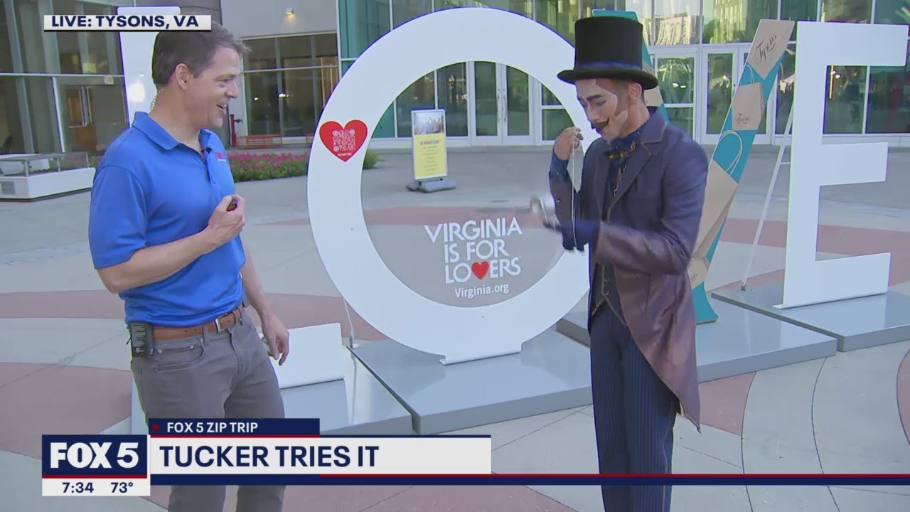 FOX 5 Zip Trip Tysons: Tucker Tries It - Yo-Yo Tricks